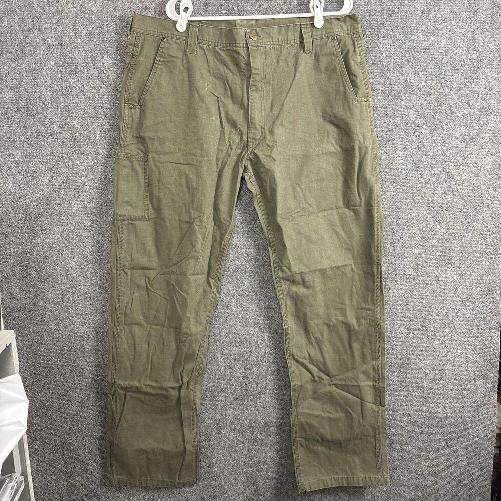 Key Pants Mens Size 40 Green Ripstop Foreman Workwear Outdoors